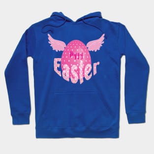 Pink Easter Happy Easter Hoodie